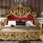 Royal Victorian Carved Bed Set