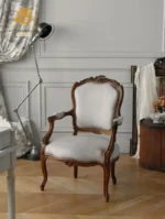 Regal Louis XV Style Armchair