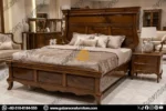 Solid Wood King Bed