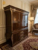 Top Quality Chinioti Furniture Grand Rococo Gilded sooting