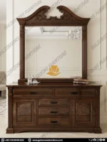 Royal Carved Wood Bed - Image 4