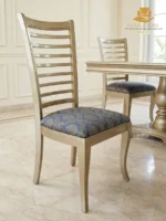 Luxury Hand-Carved Dining Chair Set