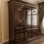 Top Quality Chinioti Furniture Grand Rococo Gilded coupbord