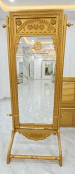 Luxury Standing Carved Mirror - Image 3