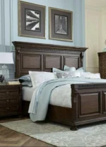 Modern Luxury Curved Panel Bed
