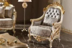 Imperial Luxury Carved Sofa Set - Image 5