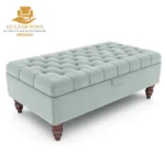 Carved Rococo Chaise