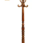 Antique Carved Towel Stand