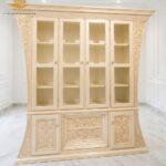 Best Chinioti Hand-Carved Luxury Black & Gold Armoire