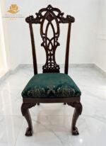 Royal Hand Carved Dining Chair - Image 3