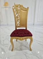 Hand Carved Luxury Dining Chair - Image 3