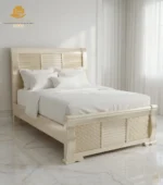 Contemporary Slatted Single Bed