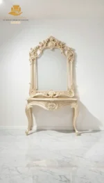 Victorian-Style Wood Console - Image 3