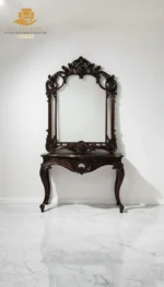 Victorian-Style Wood Console