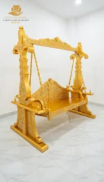 Traditional Royal Wooden Swing (Jhoola) - Image 2
