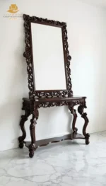 Victorian-Style Wood Console