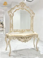 Antique French Baroque Console - Image 2
