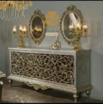 Luxury Chinioti Decorative Carved Wood Chester