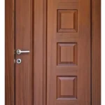 Solid Sheesham Wood Classic Walnut Finish Interior Door