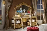 Royal Victorian Carved Bed Set - Image 2