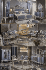 The Royal Carved Bed Set - Image 2