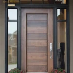 Modern Wooden Entry Door
