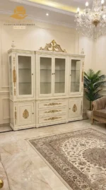 Premium Chinioti Hand-Carved Elegant Showcase - Image 2