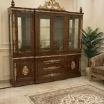 Premium Chinioti Hand-Carved Elegant Showcase