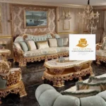 Turkish Hand Carved Sofa