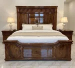Minimilist wooden Classic Simple Bed