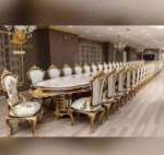 Regal Carved wooden Dining Set - Image 3