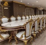 Regal Carved wooden Dining Set - Image 2