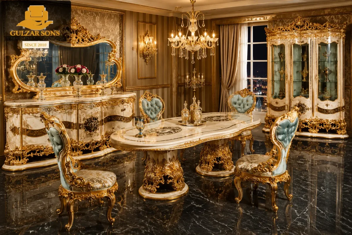 Wooden Dining Table Set