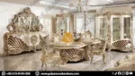 Luxury Hand Carved wooden Dining Set