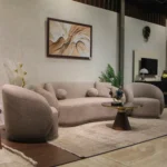 The Horizon Curved Living Room Set
