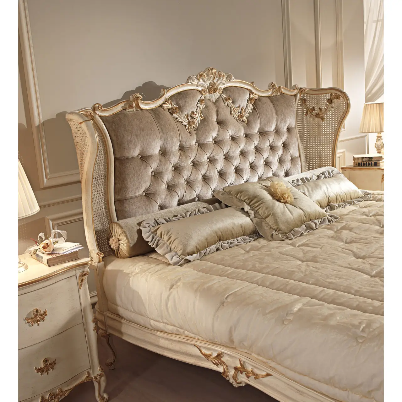 French Cane Bedset - Image 3