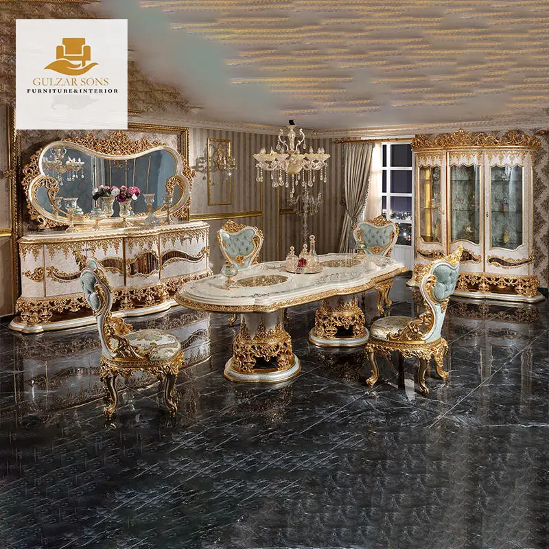 H8440b060d64a43829bc6eb27f3b2fc9de Royal Imperial Dining Set - Image 1