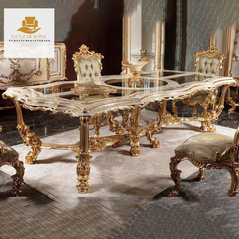 Baroque-inspired luxury dining Set - Image 3