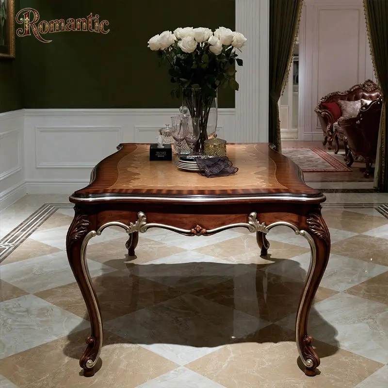 Wooden Classic Dining Set - Image 2