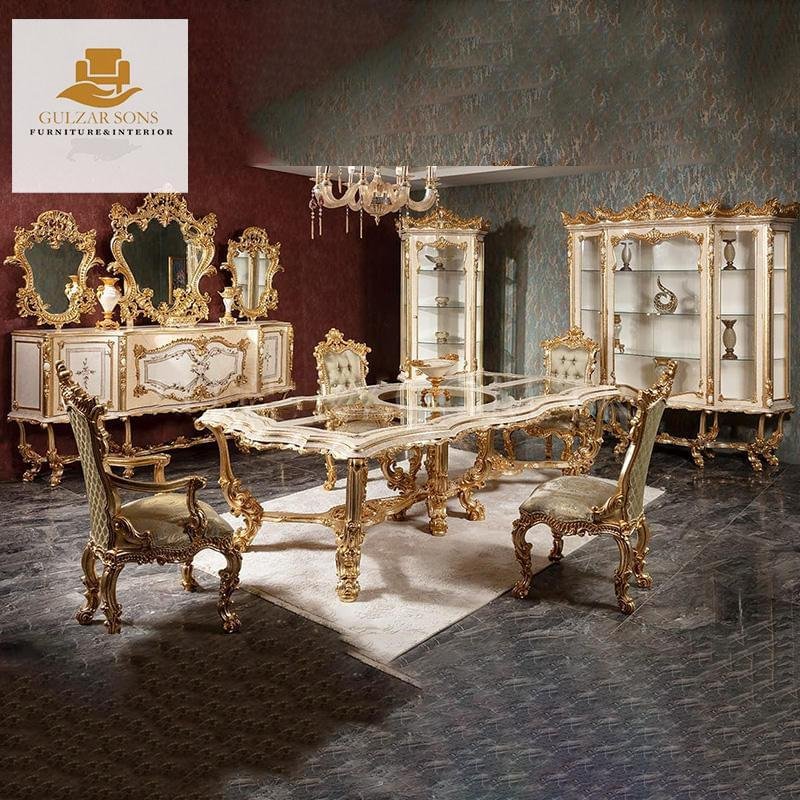 Baroque-inspired luxury dining Set - Image 1