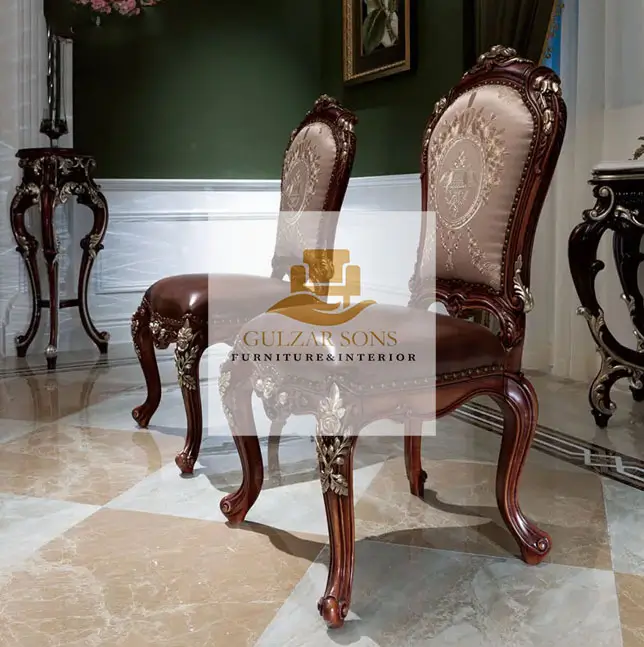 Wooden Classic Dining Set - Image 2