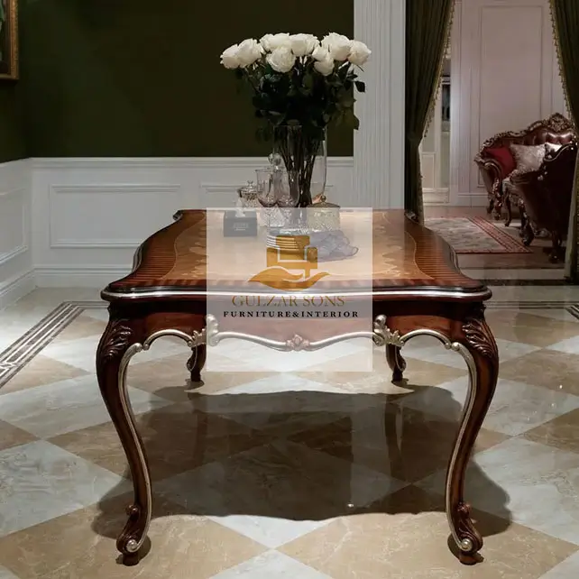 Wooden Classic Dining Set - Image 3